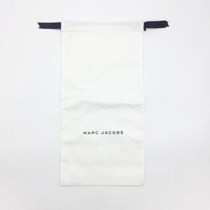 Marc Jacobs White Dust Bag 8.5”X16.5”